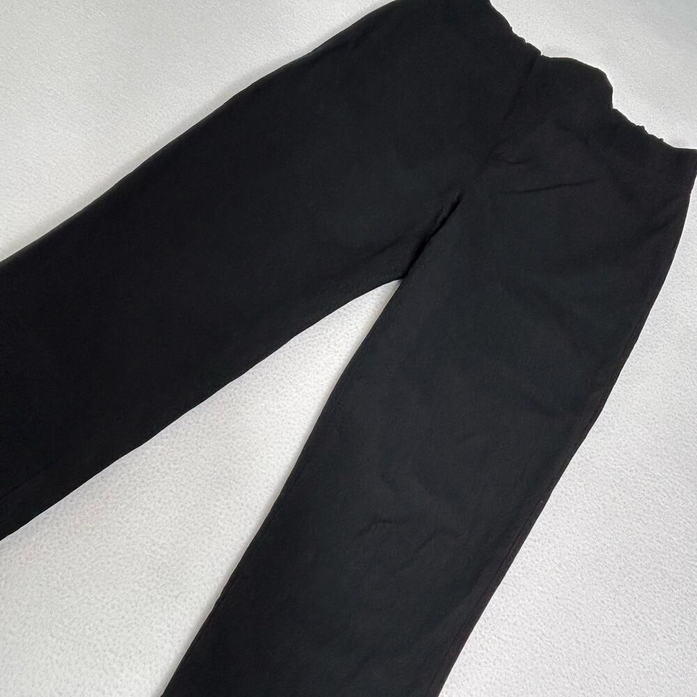 COS Women's Size 10 Pull On Tapered Ankle Pants Ankle Zips Black